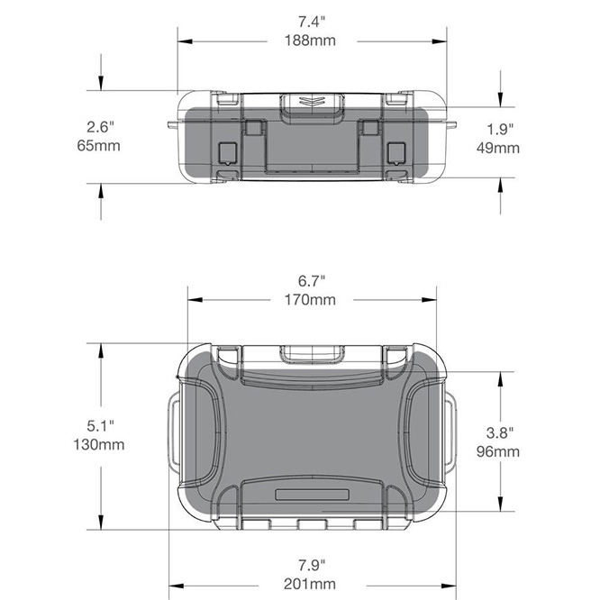 Nanuk 330 Dimensions