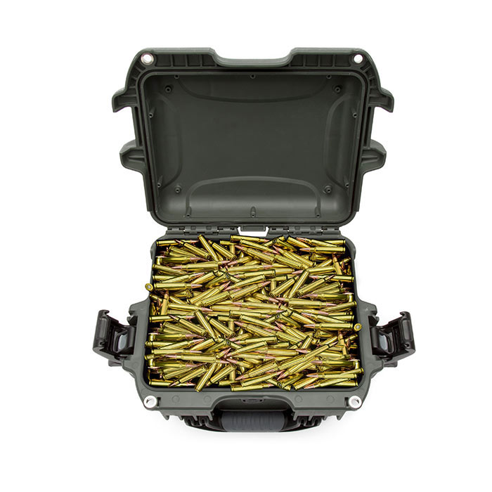 NANUK Firearms 908 Ammo Case Close olive