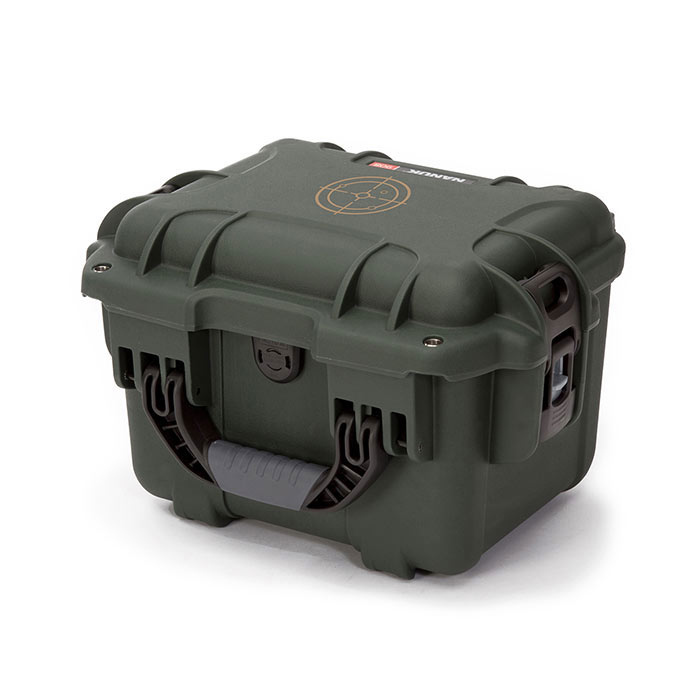 NANUK Firearms 908 Ammo Case Open Empty olive