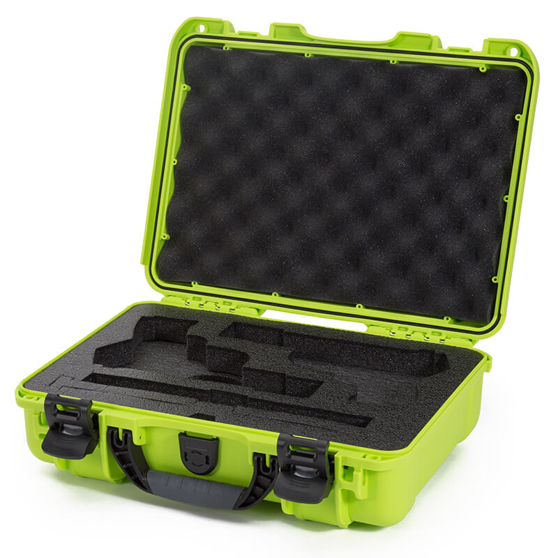 Nanuk Firearms 910 2UP Classic Pistol Case Lime