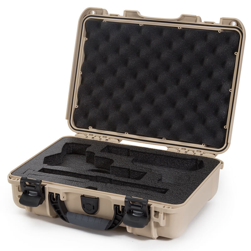 Nanuk Firearms 910 2UP Classic Pistol Case Tan