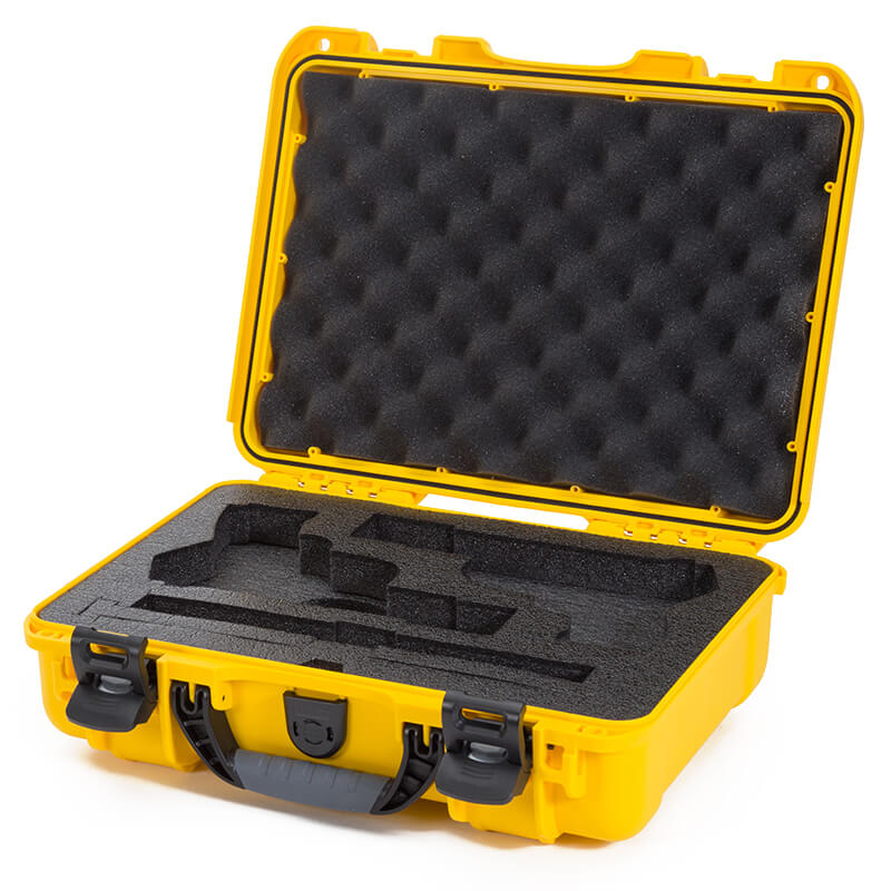 Nanuk Firearms 910 2UP Classic Pistol Case Yellow