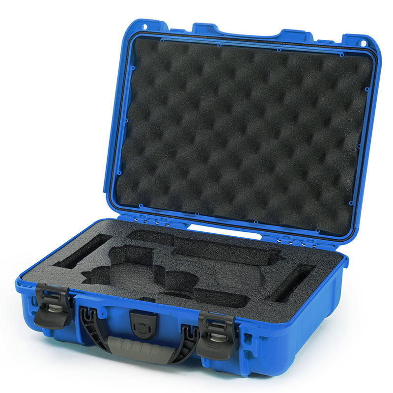 Nanuk Firearms 910 2UP Glock Pistol Case blue