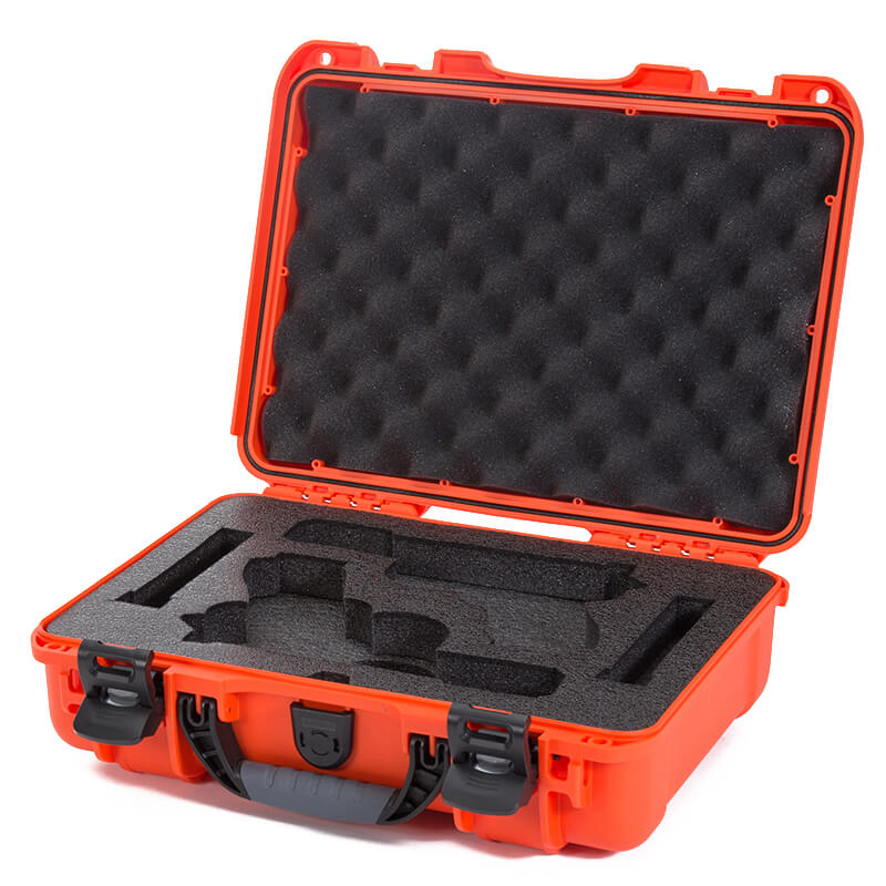 Nanuk Firearms 910 2UP Glock Pistol Case Orange