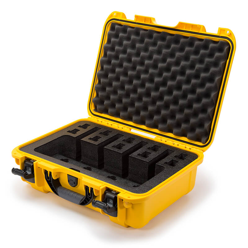 Nanuk Firearms 925 4UP Pistol Case Yellow