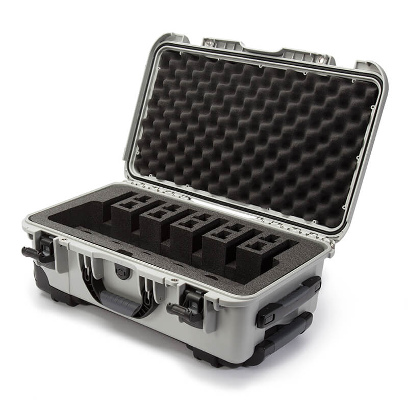 Nanuk Firearms 935 6UP Pistol Case Silver