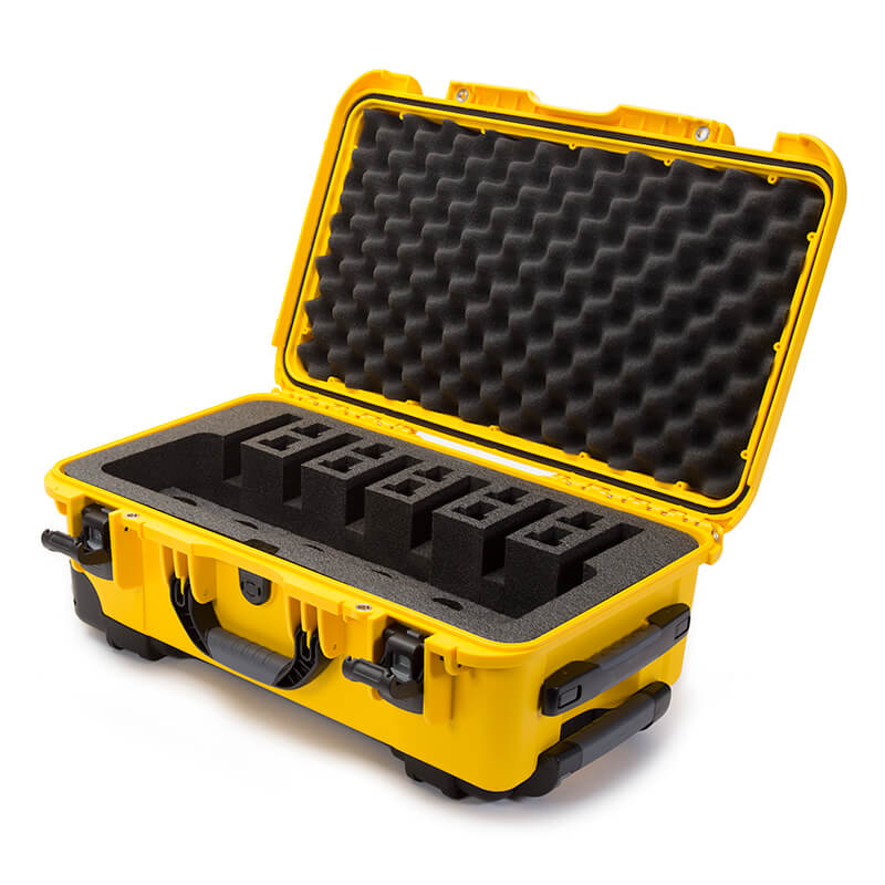 Nanuk Firearms 935 6UP Pistol Case Yellow