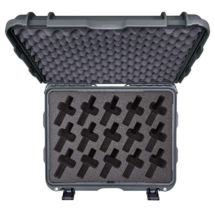 Nanuk Firearms 950 15UP Pistol Case graphite