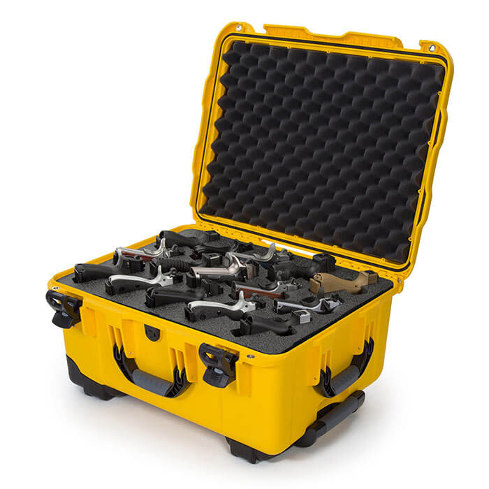 Nanuk Firearms 950 15UP Pistol Case yellow