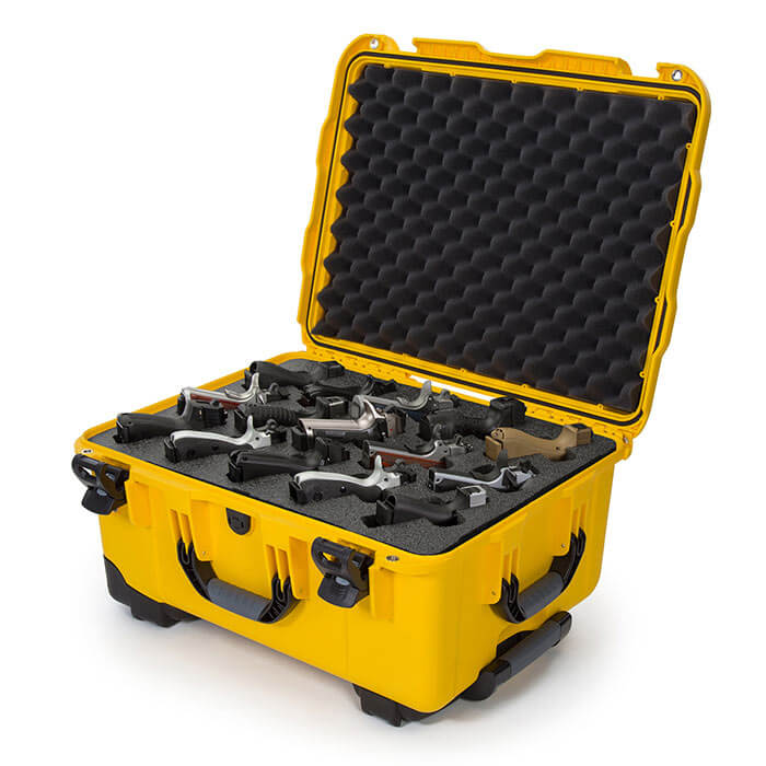 Nanuk Firearms 950 15UP Pistol Case yellow