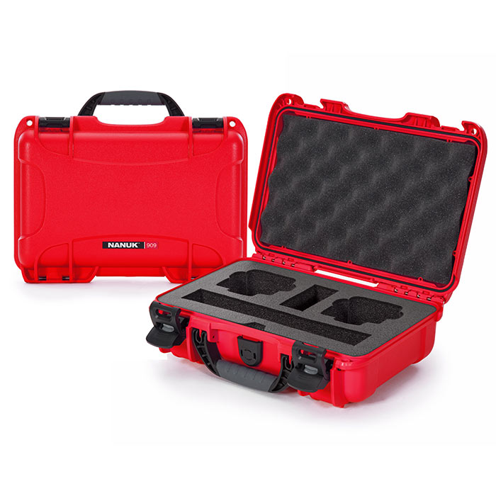 Nanuk Media 909 DJI™ Osmo Action Case red