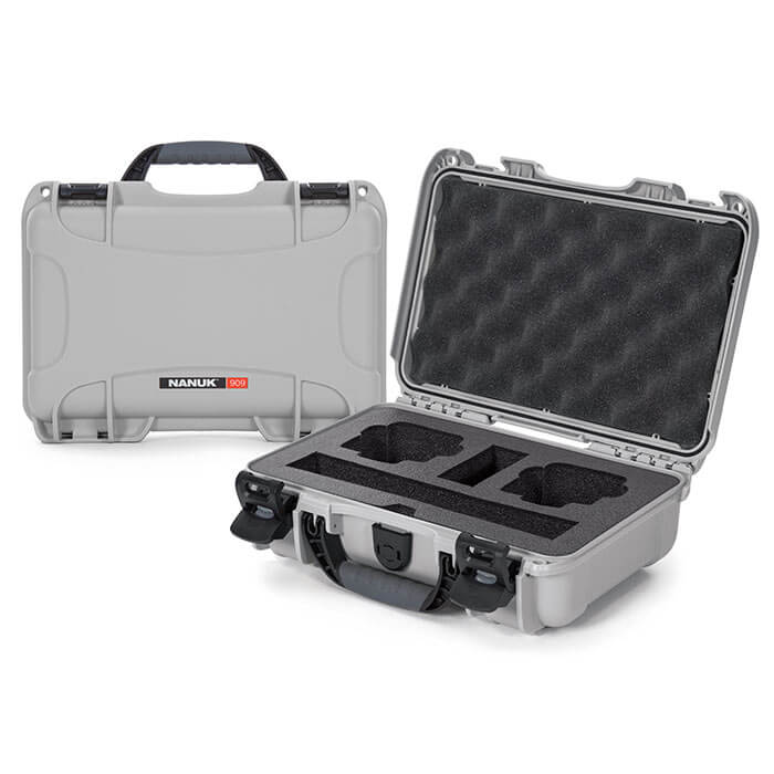 Nanuk Media 909 DJI™ Osmo Action Case Silver