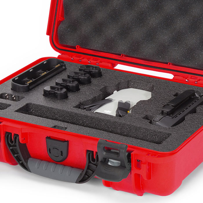 NANUK Media 910 Mavic Mini Fly More red