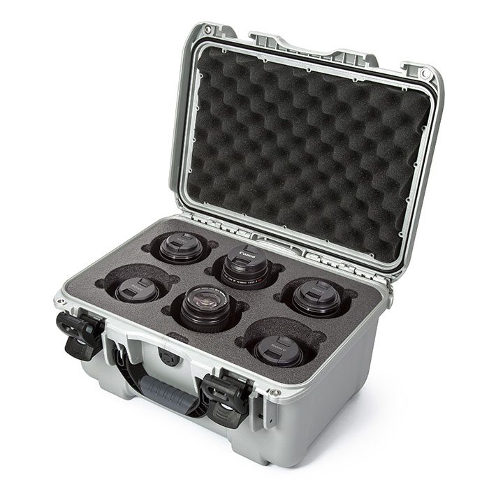 Nanuk Media media-918-6lens-case 6 Lens Open