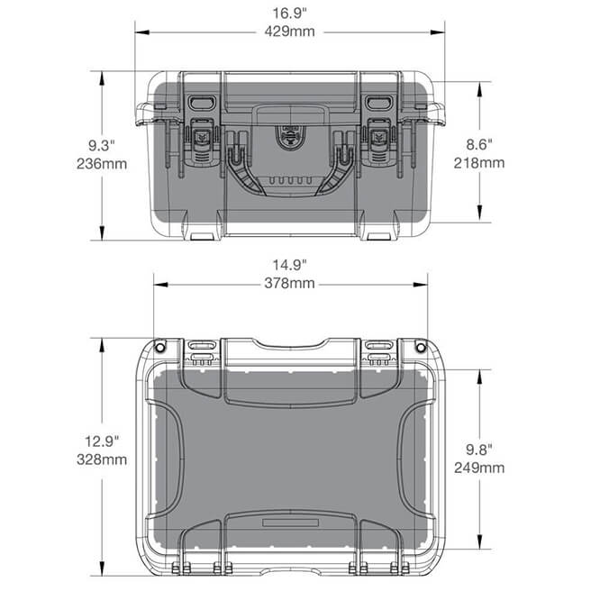 Nanuk Media media-918-6lens-case 6 Lens Dimensions