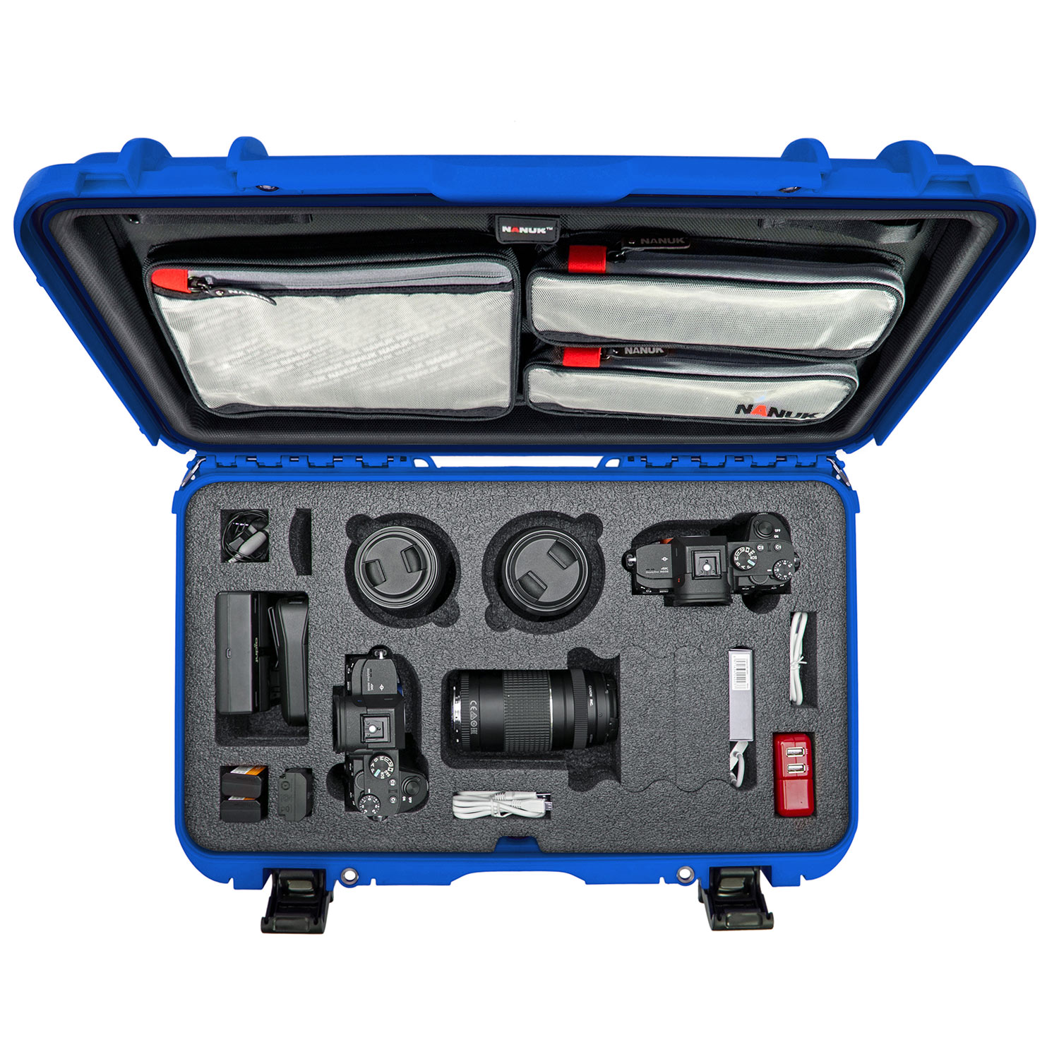 NANUK Media 935 DSLR Camera Case blue