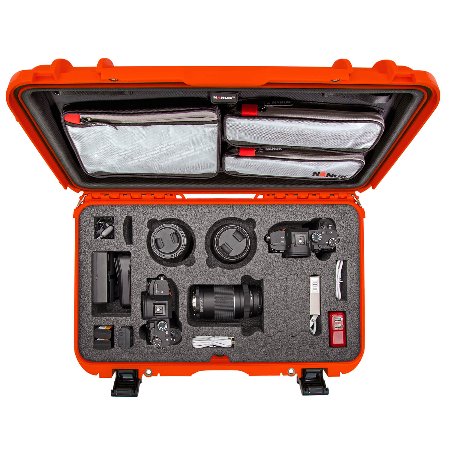 NANUK Media 935 DSLR Camera Case orange