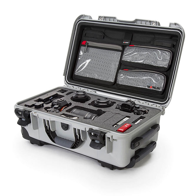 Nanuk Media 935 DSLR Case Open