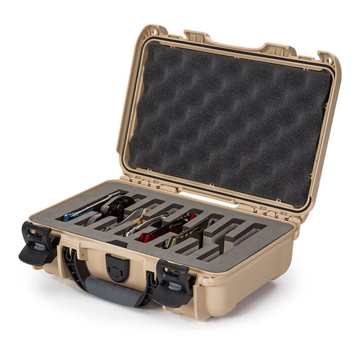 NANUK Outdoors 909 8-Knife Case tan