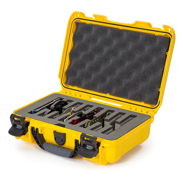 NANUK Outdoors 909 8-Knife Case yellow